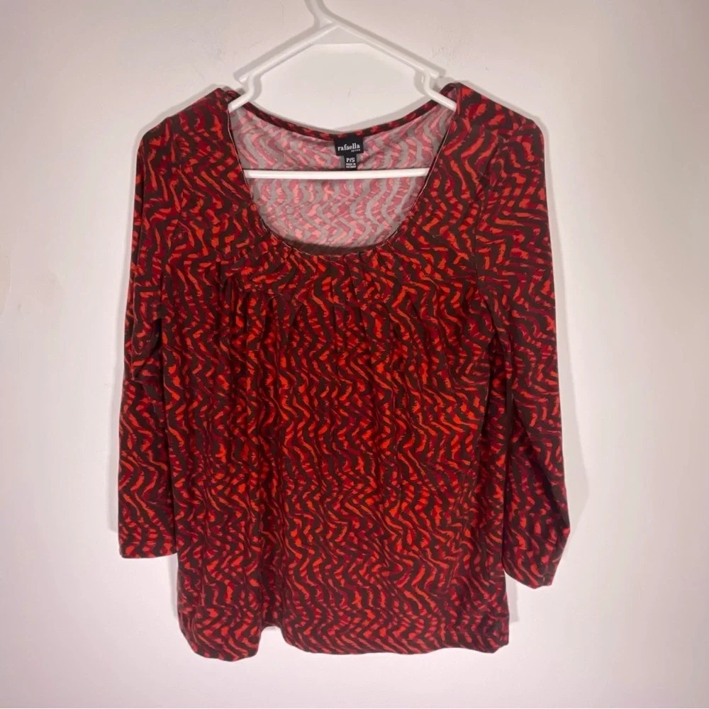 Rafaella Women’s Multi-color Blouse Size Small
